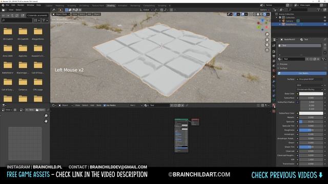 [Tutorial] Export Seamless FBX Mesh & Textures from Substance Designer 2021 to Blender in 5 Minutes