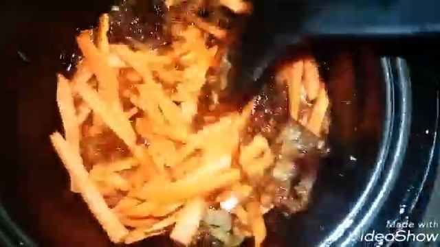 Плов В МУЛЬТЕВАРКЕ!!!Очень вкусный по УЗБЕКСКИЙ очень РАССЫПЧАТЫЙ ПЛОВ получается!!!!