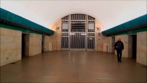 Обзор Станции Метро "Василеостровская". (Санкт-Петербург.) 3 линия (НВЛ) - [© Обзоры Станций Метро]