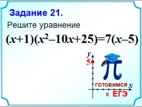 ОГЭ-20. Разложение левой части уравнения на множители