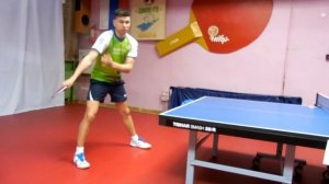 Настольный теннис УРОК №5 ТОП-СПИН СПРАВА
