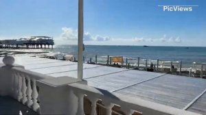 Погода в Сочи сегодня 16 мая 2024. Как выглядит пляж Маяк и центральная набережная курорта. Море