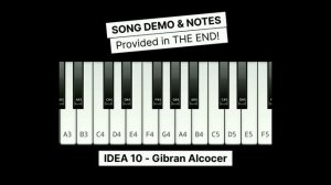 Idea 10 - Gibran Alcocer | Piano Notes