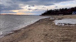 ПРОГУЛКА ПО БЕРЕГУ АМУРА в апреле. ХАБАРОВСК. ДАЛЬНИЙ ВОСТОК. АМУР БАТЮШКА