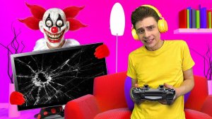 Игнорируем КЛОУНА 24 часа в ОГРОМНОМ Парке Развлечений. Экстремальный ЧЕЛЛЕНДЖ 24 часа