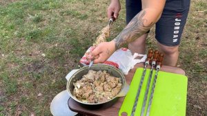 Выбрались на пол денечка к речке