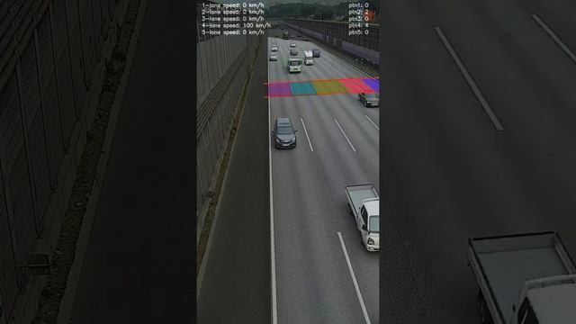 [Optical Flow] Vehicle Speed Estimation using OpenCV, Python