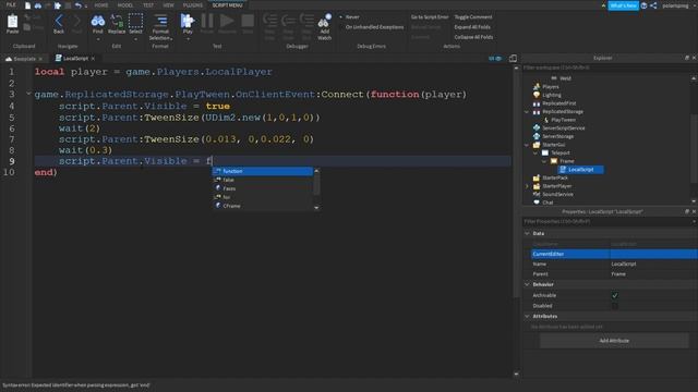 [EASY] How to make a teleportation portal with teleporting animation in roblox studio! смотреть онлайн