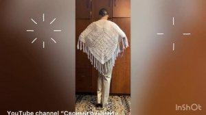 Презентация. Пончо крючком. Шикарное пончо крючком.