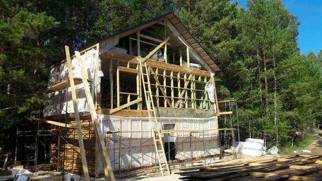 Строительство каркасного дома