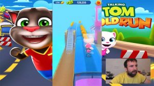 Том Бег За Золотом #7💰 Автострада Хзнка❤️️ My Talking Tom