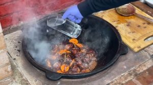 ЖАРКОЕ|КУРИЦА С КАРТОШКОЙ В КАЗАНЕ