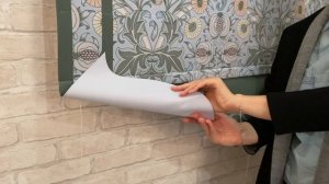 Вставляем утяжелитель в римскую штору с фигурным низом