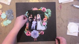 Generations: A Wedding Scrapbook Layout Tutorial | Paper Crafting with Prima Marketing