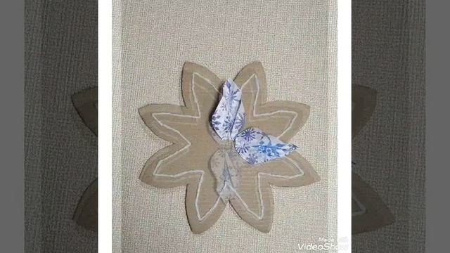 Дизайн студия "Макошь" I  Елочное украшение "Снежинка" в технике скрапбукинг. смотреть онлайн