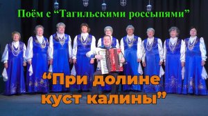 При долине куст калины // Поём с Тагильскими россыпями // Досуговый центр "Урал"