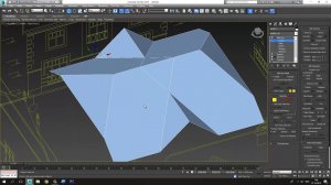 Создание скатных и вальмовых кровель в 3ds max