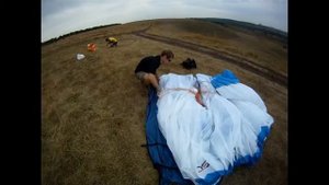 Порядок укладки параплана в концертину. Concertina paraglider packing, Sky Country