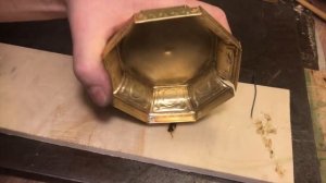 Пайка латуни художественная чеканка Часть 1