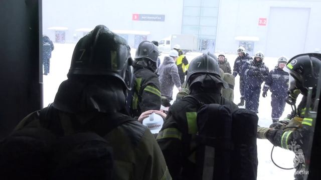 Межведомственные командно-штабные учения на Казань Экспо