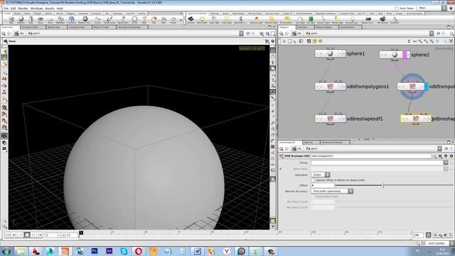 Houdini VDB Base 01 Вольюметрики в Houdini Часть 1 смотреть онлайн