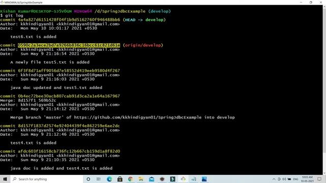 git reset by commit-id | Reset to a specific commit based on commit id with Git | Git hard reset смотреть онлайн