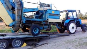 Покупка Картофельного Комбайна Anna Z644 Разгрузка с Лафета .