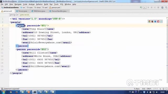 千锋Java教程：190 SAX解析续 смотреть онлайн