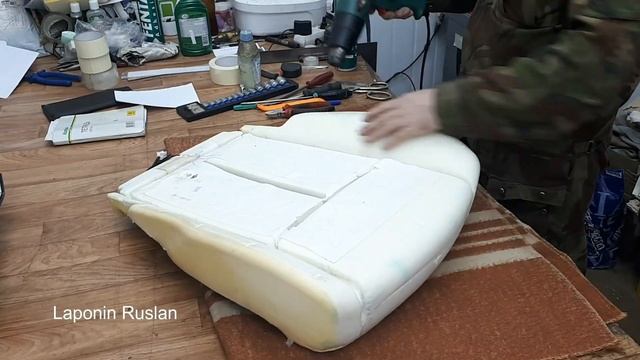 Nissan X-Trail. Кожа в порядке. Ремонтирую поролон. The skin is fine. Repairing foam. смотреть онлайн