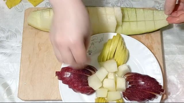 Фруктовый Ассорти. Красивая Фруктовая Нарезка. на Праздничный Стол. Фруктовая тарелка.