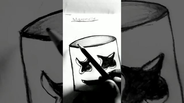 easy marsmello sketch #like #sucscribe #share