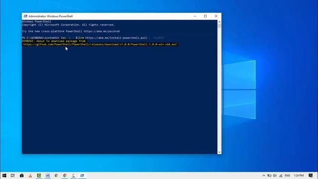 How to Update to Windows Powershell 7.0 on Windows 10 | 2020