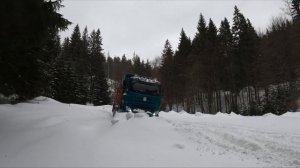 TATRA NA SNĚHU | Vyvážení Dřeva