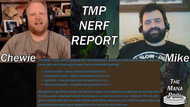 Demon Hunter Nerfs (Part 1?) - The TMP Nerf Report | Hearthstone смотреть онлайн