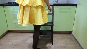 Стул стремянка Модерн с широкими ступенями