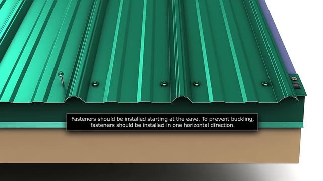 How to install Union's MasterRib metal roofing panels. смотреть онлайн