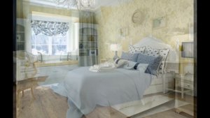 Спальня в стиле прованс