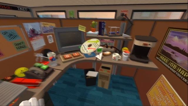 РАБОТАЕМ В ОФИСЕ В VR ★ Job Simulator VR Прохождение на русском №1 смотреть онлайн
