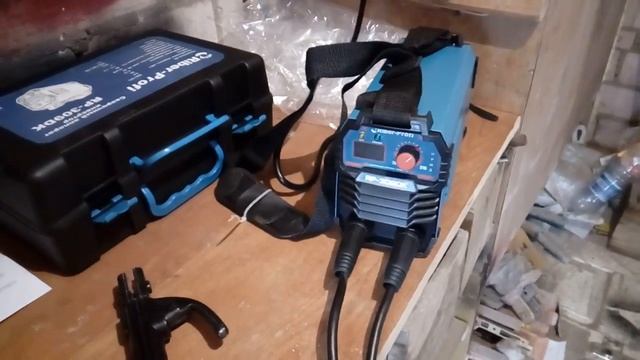 Обзор сварочный инвертор Riber-profi RP-309DK смотреть онлайн