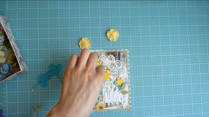 Летняя открытка из коллекции My Gardening. Специально для Bee Shabby.