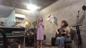 Оля Ля-«Зелёные Глазки» акустическая версия