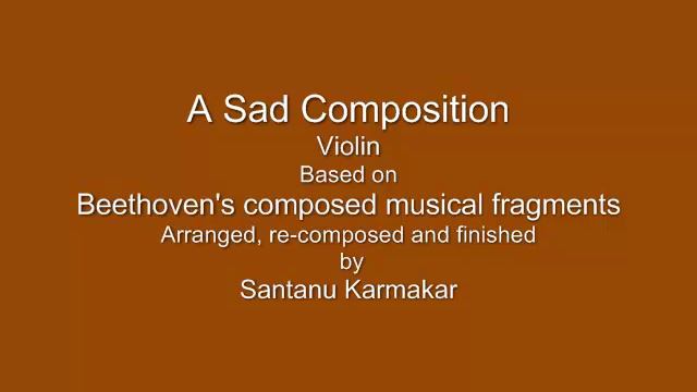 A Sad Violin Composition смотреть онлайн