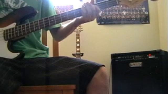 Blink 182 Anthem part two bass cover смотреть онлайн
