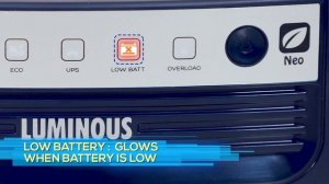 Best Inverter for Home: Eco Watt Neo Inverter System (Hindi) | Luminous