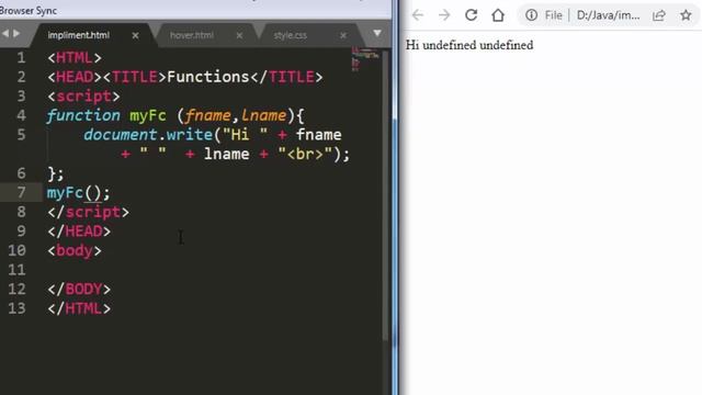 Function with parameter in JavaScript | JavaScript basic lesson - 22 | JavaScript for beginners