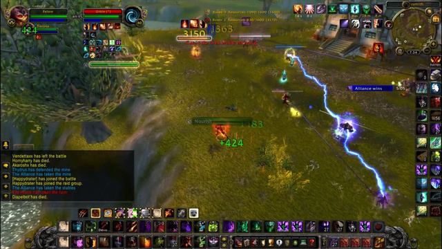 BG#1 Destruction Warlock PvP is FUN (3.3.5 Warmane)