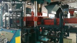 Линия гиперпрессования кирпича