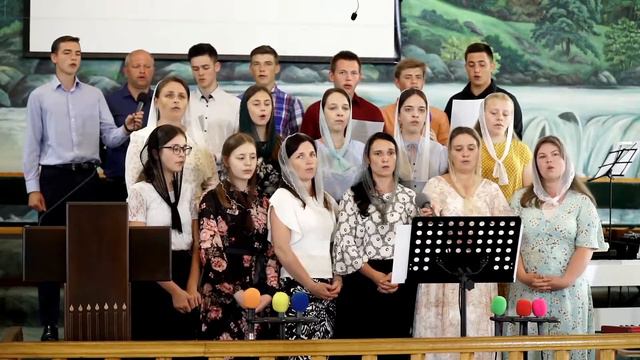 Він прийшов у той час | спів хору | пісня про Дух Святий