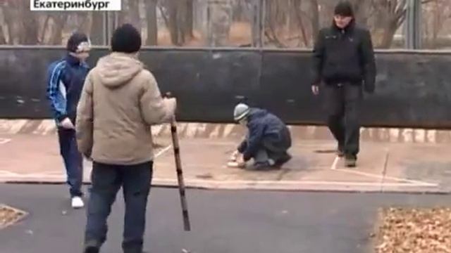 Городки - почти забытая русская игра смотреть онлайн