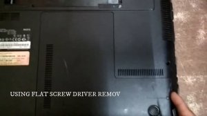 How to remove hard disk from Samsung RV 515 laptop